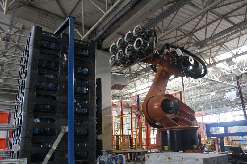 Rack Robotik Paletleme
